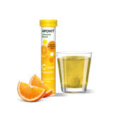 Apovit Immune Boost C+sinkkiporetabletti appelsiini 