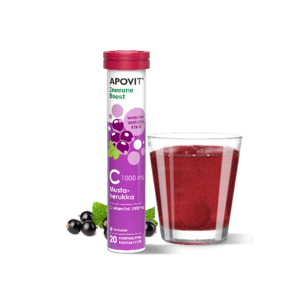 C-vitamiinipore mustaherukka 